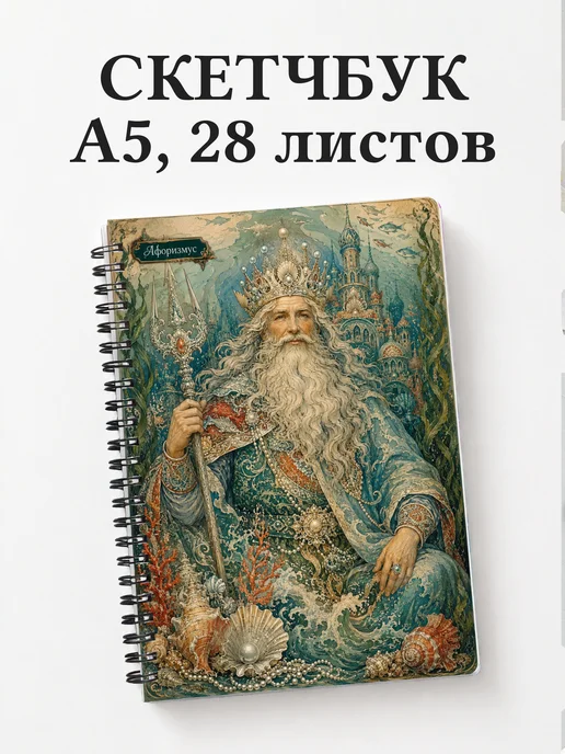 Скетчбук Морской царь