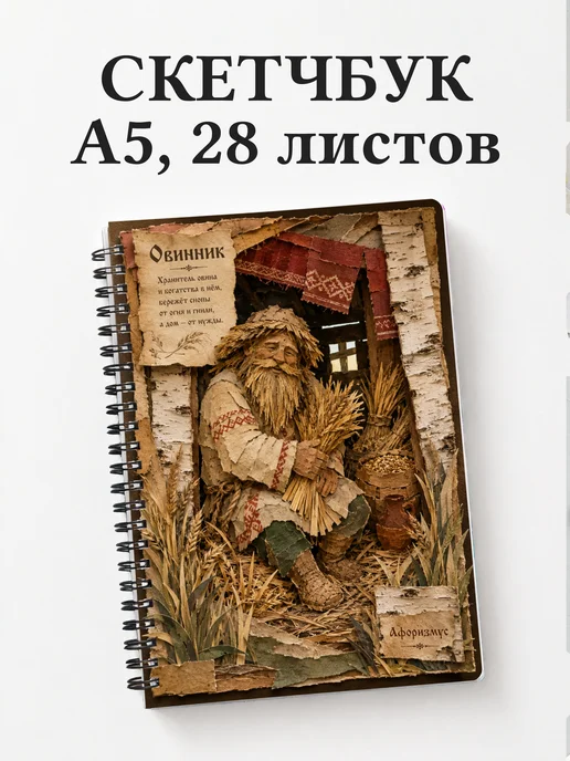 Скетчбук Овинник