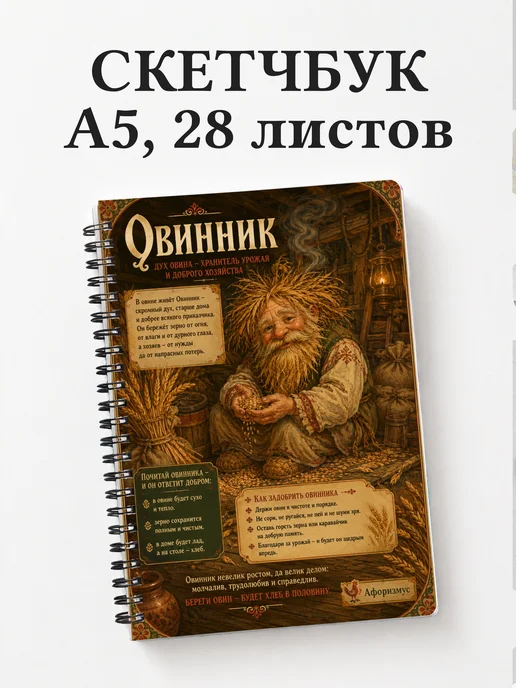 Скетчбук Овинник