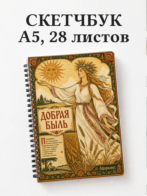 Скетчбук Полудница