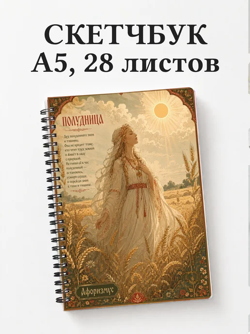 Скетчбук Полудница