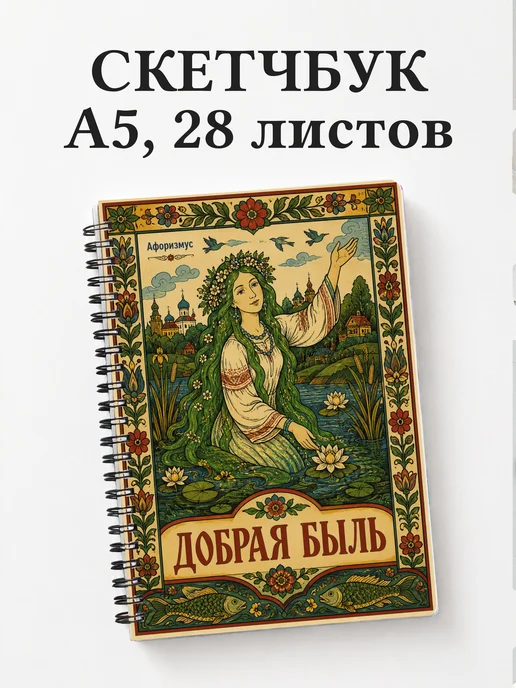Скетчбук Русалка