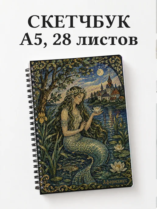 Скетчбук Русалка