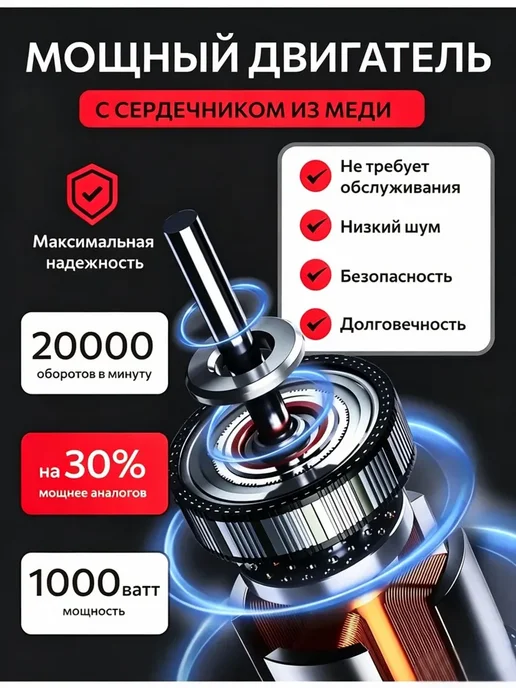 Пила аккумуляторная мини садовая цепная сучкорез24V, черный, фото 2