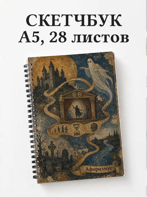 Скетчбук Гамлет
