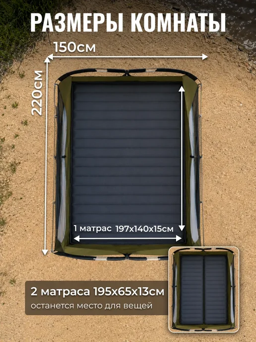 Тысяча звезд Палатка автоматическая туристическая 4 местная, вариант, фото 2
