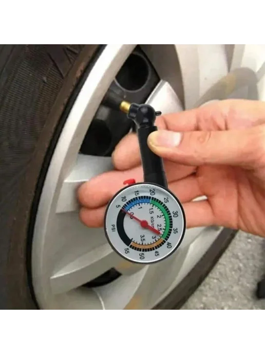 Автомобильный механический манометр для шин - A 1pcs, 1 шт, фото 3