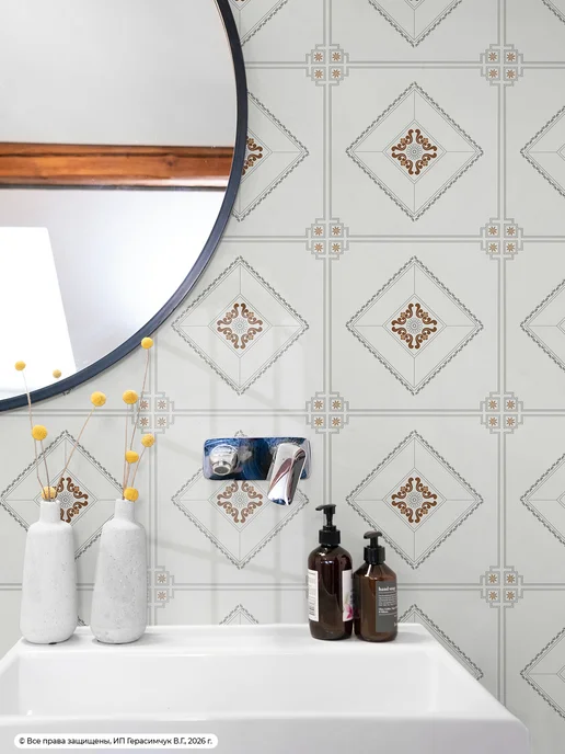 AMODECOR Плитка потолочная 30х30см самоклеящийся потолок 40шт, 80 шт, фото 3