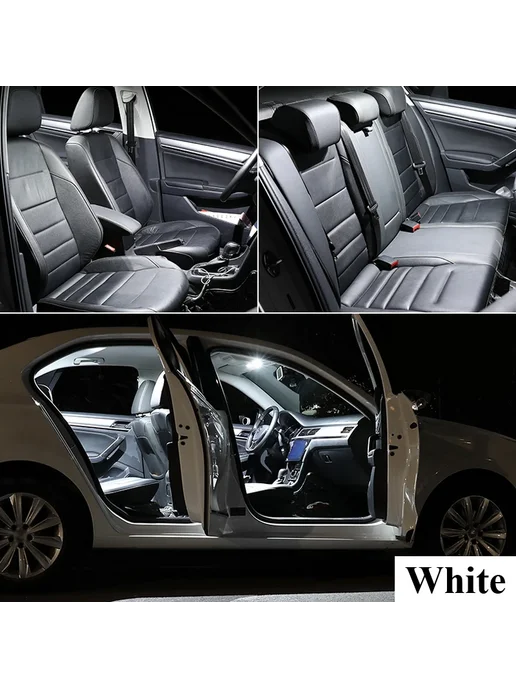 Zoomsee Светодиодная подсветка салона для VW Golf, Синий ice blue, синий, фото 5
