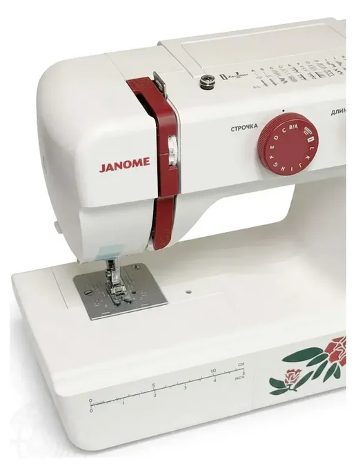 janome Электромеханическая швейная машина Akane 20, белый, фото 7