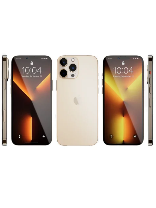 Смартфон Apple iPhone 13 Pro 256 ГБ (восстановленный), золотой, фото 4