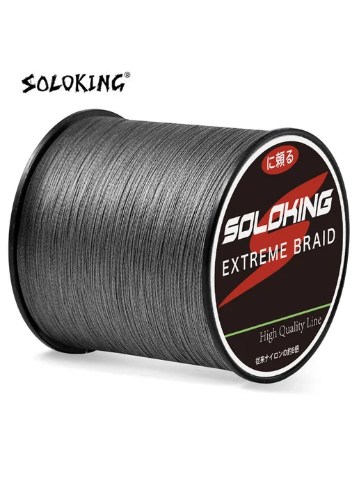 soloking 300м Плетеная Рыболовная Леска 10-80LB Зеленый, 300, зеленый, фото 2