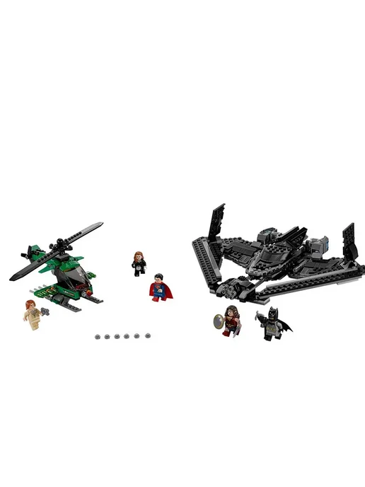 LEGO Конструктор Марвел - Небесная Битва 518 деталей, голубой, фото 3
