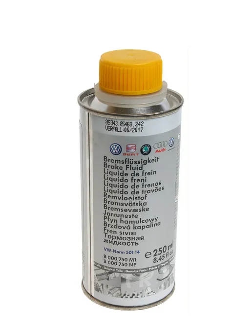 VAG Жидкость тормозная DOT-4 1л VW OE, 250 мл, фото 2