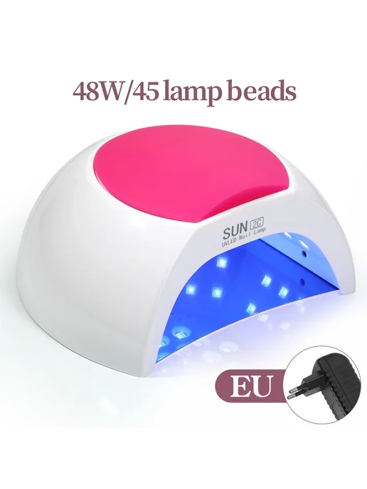 Нет бренда Sun2C УФ-лампа для ногтей 48Вт EU PLUG, 48 Вт