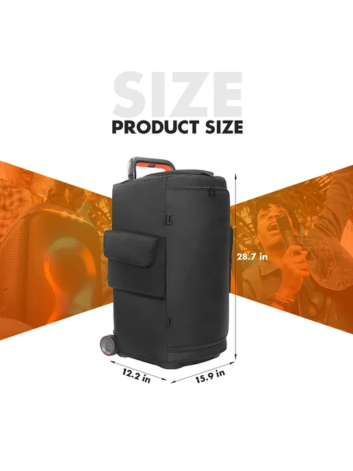 APWIKOGER Чехол для динамика JBL 110 120 черный, черный, фото 4