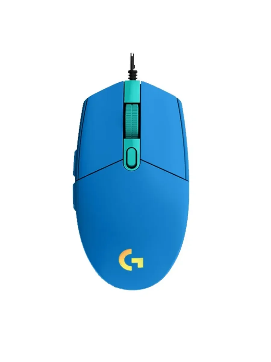 LOGITECH G102 Проводная игровая мышь 8000 DPI 6 кнопок Синий