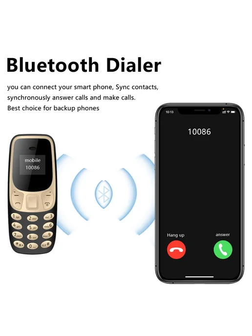 SERVO Мобильный Телефон Mini С Bluetooth, Низким Уровнем Выб, розовый, фото 4