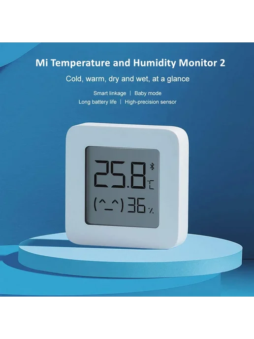 MIJIA Bluetooth-термометр 2 LYWSD03MMC 2pcs, 2 шт, фото 3