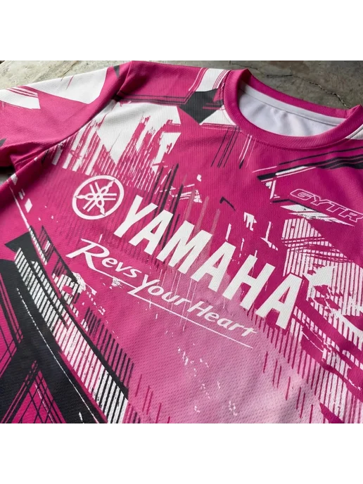 Yamaha Новая летняя рубашка с короткими рукавами Super Motocross YA, вариант, фото 5