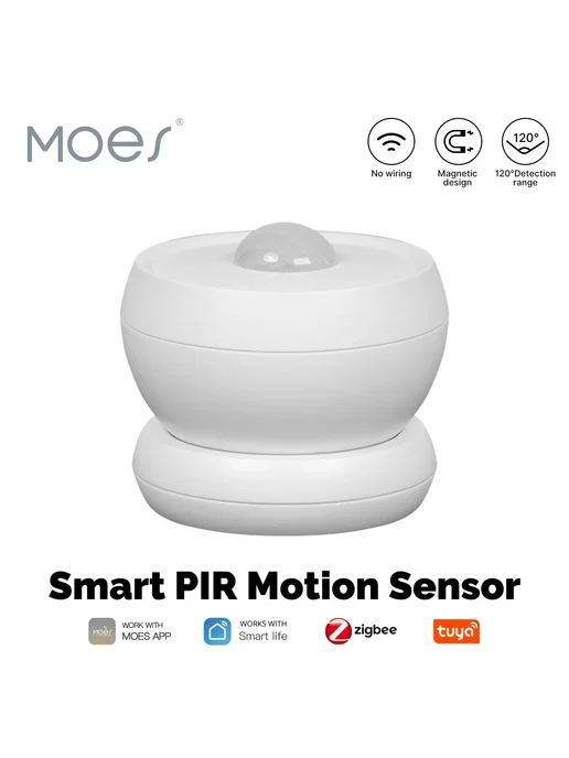 Нет бренда MOES Tuya Zigbee Умный датчик движения, вариант