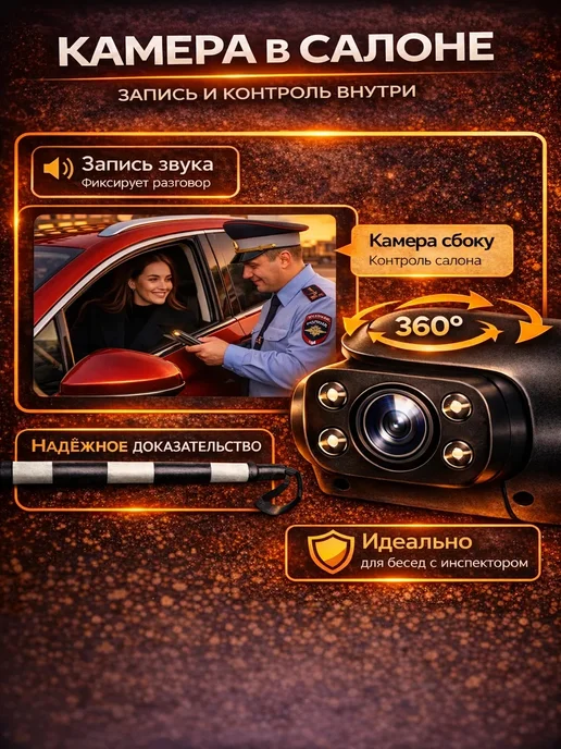 ATHERIX Видеорегистратор для автомобиля, черный, фото 4