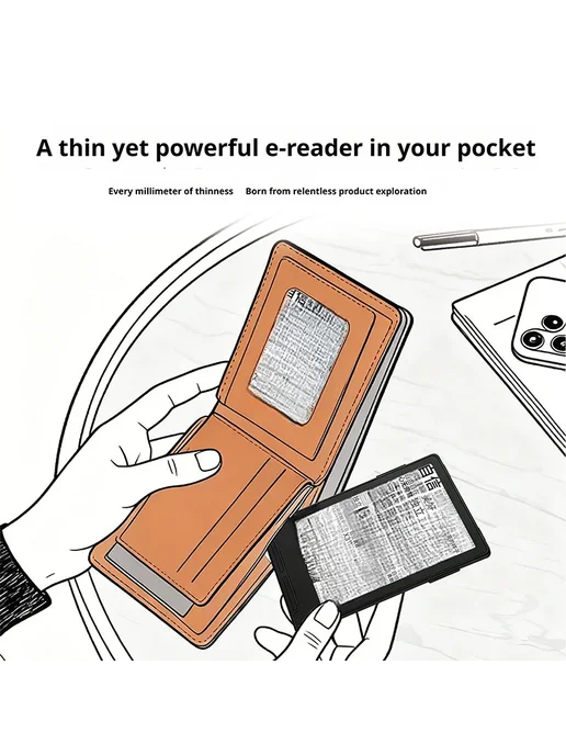 Нет бренда Электронная книга XTEINK X3 White 3.7", черный, фото 3