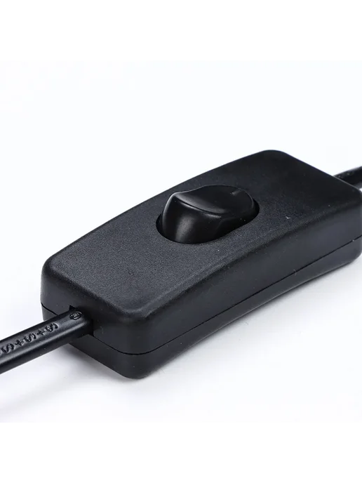 Нет бренда 10 шт. черные кабели с выключателем US Plug 1.8 м, 10 шт, 1,8 м, фото 6