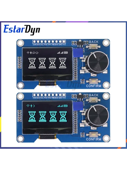 Estardyn 1,3-дюймовый OLED модуль 1.3 inch blue, синий, фото 2