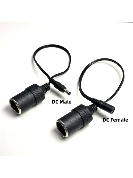 Нет бренда Автомобильный разъем питания 12V 24V DC 2.1x5.5мм, 5 шт, 2.1x5.5 мм, 5 шт, фото 2