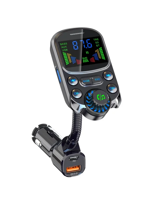 CYZFOWDUO Автомобильный MP3-плеер прикуриватель Bluetooth-совместимый, вариант, фото 3
