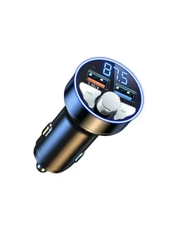 VIKEFON FM-трансмиттер автомобильный с Bluetooth, 30 Вт