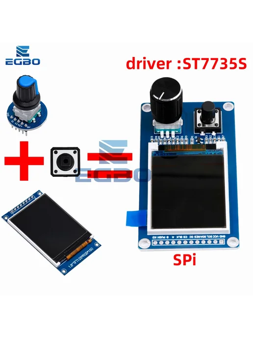 EGBO TFT LCD дисплей с энкодером для Arduino 1.8 inch, вариант, фото 4