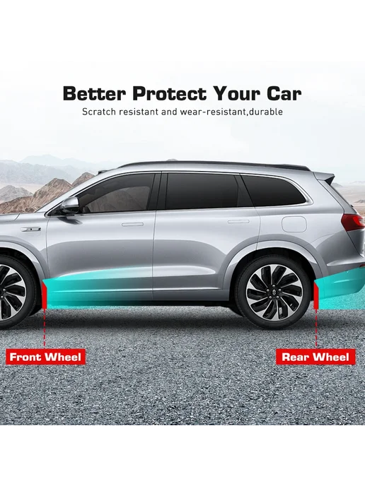 Lutehil Брызговики (защита от грязи) для Trumpchi GM8 2020-2021, акс, вариант, фото 4