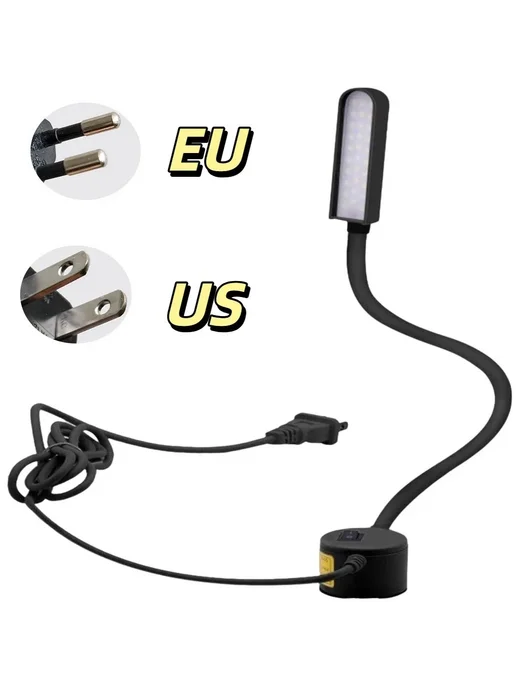 Нет бренда Рабочий светильник LED черный 4Вт Black--US, 4 Вт