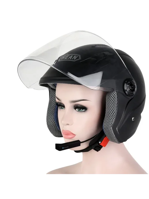 Беспроводная Bluetooth 5.0 Гарнитура ZHIYU BT11 Для Мотоцикл, черный, фото 2