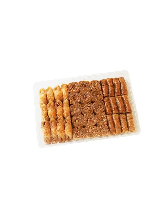 AliBaba Baklava Баклава ассорти №2 («Бабочка», «Дворцовая», «Бурма»), 2100 г, 2,1 кг, фото 7