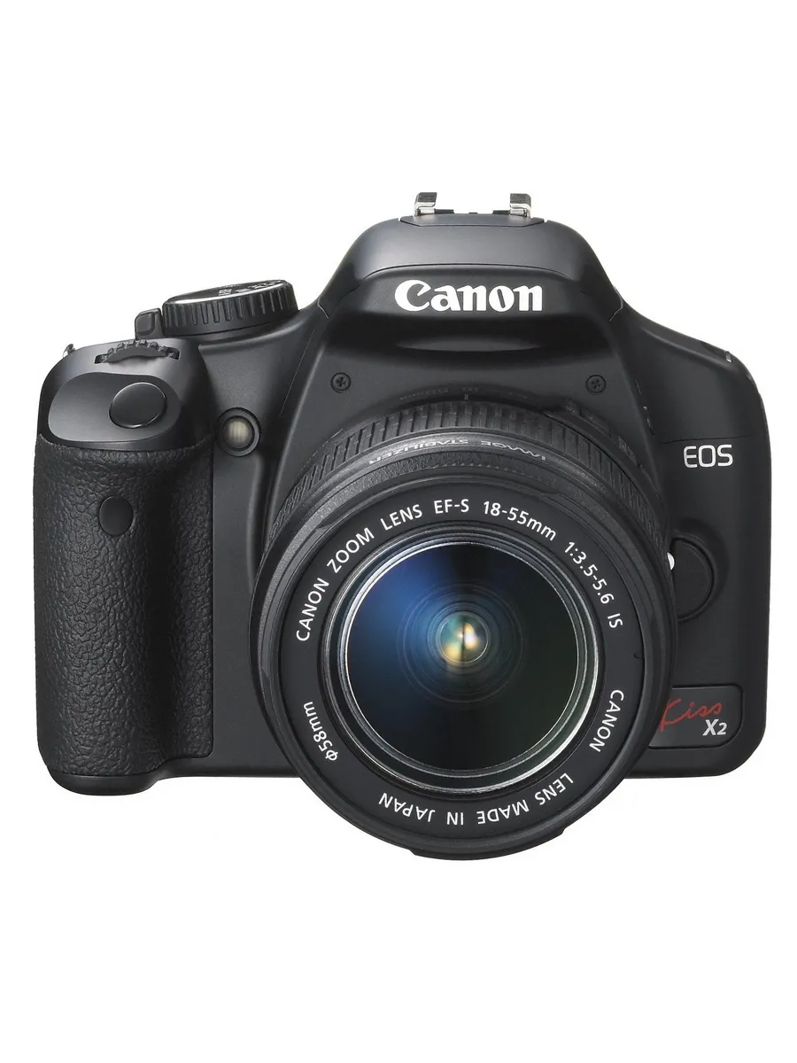 CANON Фотоаппарат EOS Kiss X2 с объективом