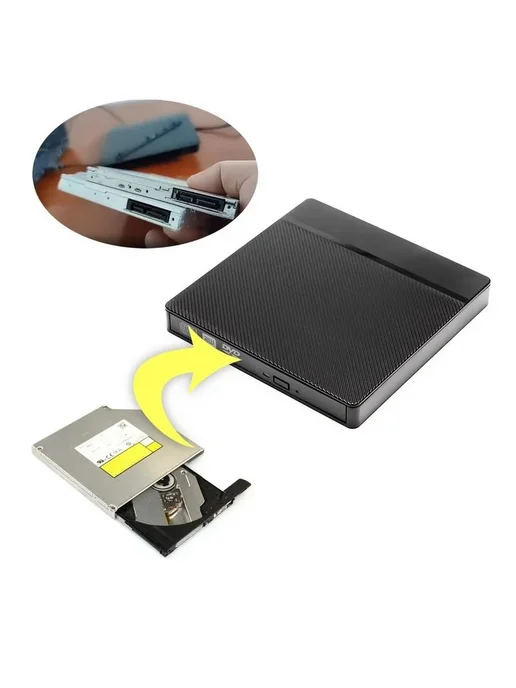 Внешний оптический привод USB 3.0 Type-C, Внешний 3.0 Type-C, фото 2