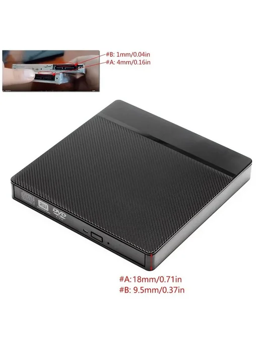 Внешний оптический привод USB 3.0 Type-C, Внешний 3.0 Type-C, фото 5
