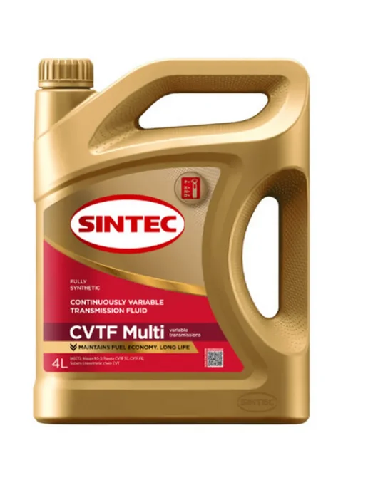 SINTEC Масло трансмисионное CVTF Multi 4л, 4 л, фото 4