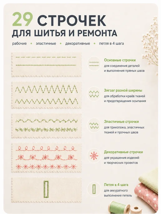 Singer Электромеханическая швейная машина Simple 3229, вариант, фото 2