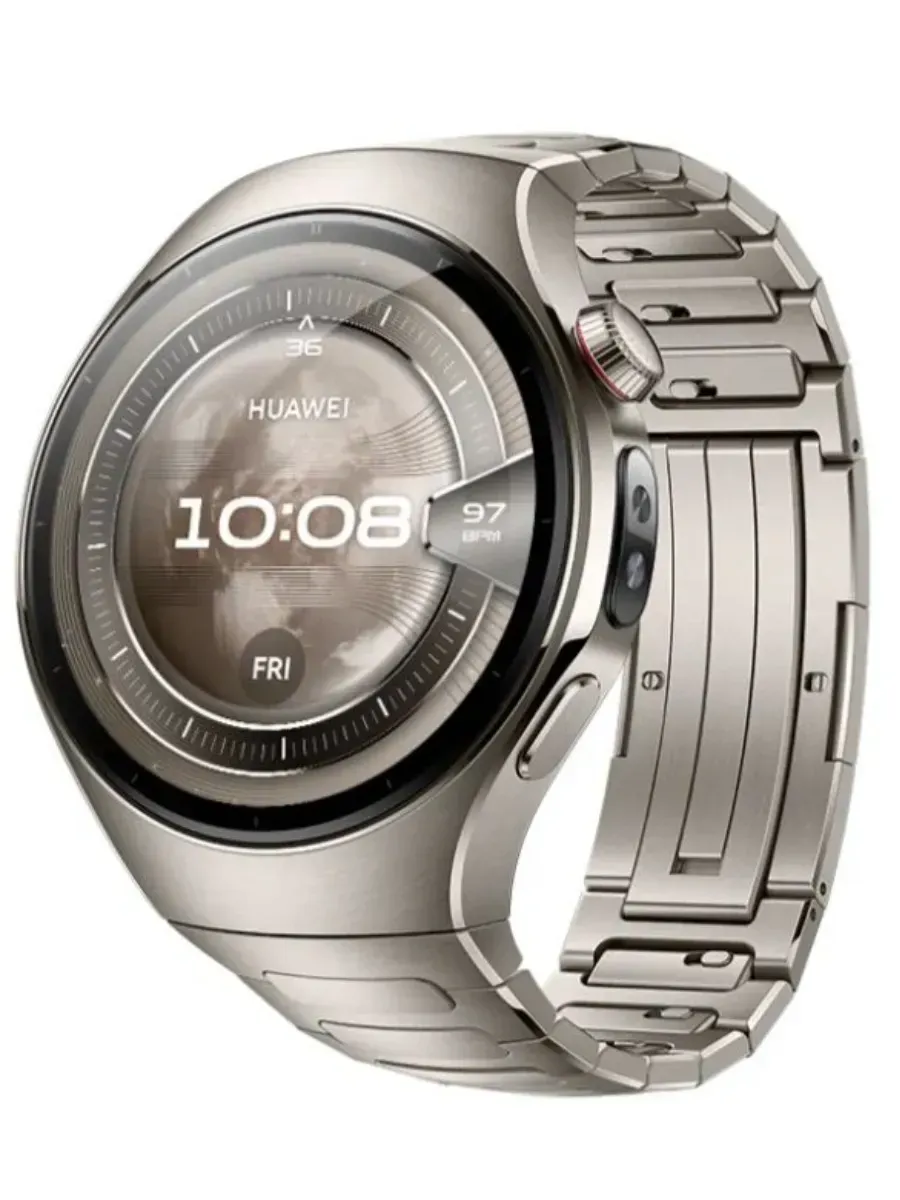 Huawei Смарт-часы Watch5, Поддержка esim, Global,46mm, Серебро