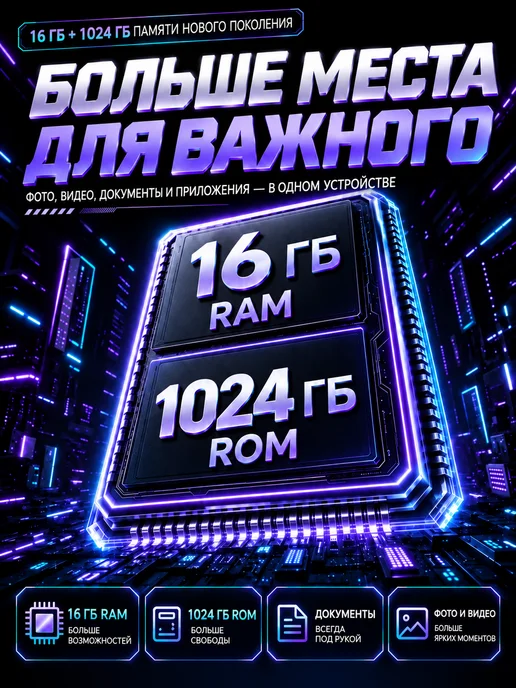 DLIUGAN Планшет 10pro Android 13.1" 1ТБ с клавиатурой и стилусом, 1 ТБ, фото 4