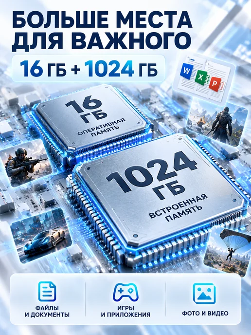 DLIUGAN Планшет 15pro Android 13.1" 1ТБ с клавиатурой и стилусом, 1 ТБ, фото 3