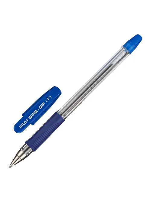 PILOT Ручка шариковая "Bps-gp" синяя 0.32мм, 2 штуки, синий, фото 2
