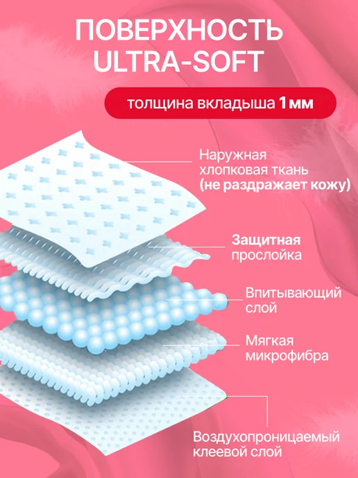 Защитные вкладыши для одежды от пота 100 шт, 100 шт, фото 5