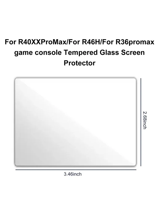 Защитное стекло R40XXProMax R46H R36H для геймконсоли, вариант, фото 7