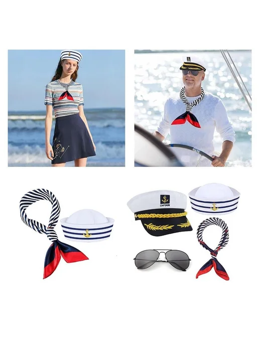 Форменный головной убор капитана и моряка, вариант, фото 2