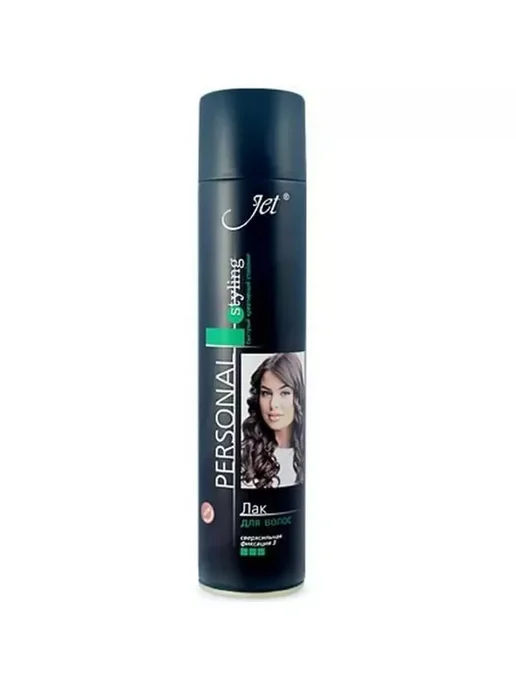 JET Лак для волос Styling Блеск и фиксация 270 мл, 270 мл